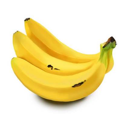 逼真的手绘风格香蕉热带水果图片免抠素材