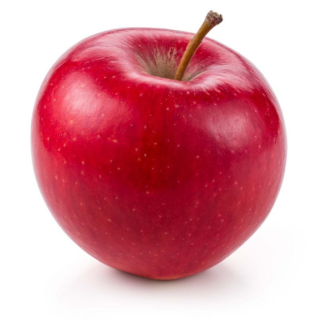 新鲜的红苹果水果高清图片