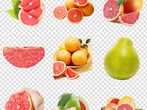新鲜水果红心柚子橙子海报背景免扣PNG图片素材 模板下载 43.94MB 食物饮品 大全 生活工作